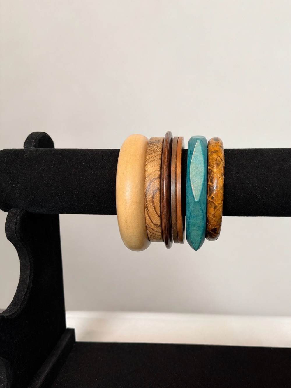 Earth Tones Bangle Stack Set of 7